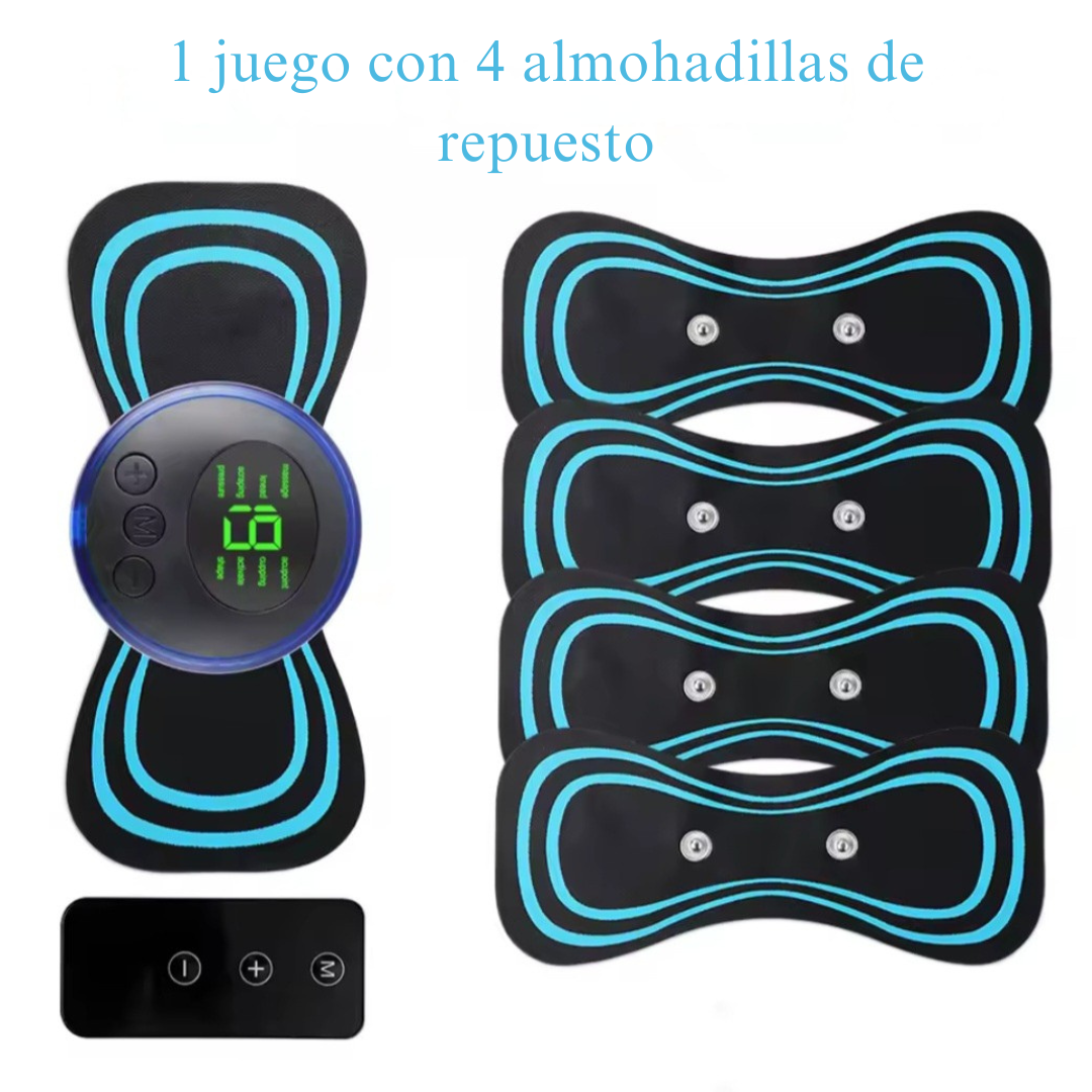 Parche masajeador y estimulador portatil